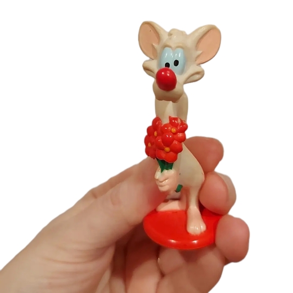 Pinky and The Brain Figurines- 1997 Animaniacs - Picture 5 of 6